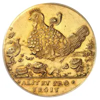 Presentation Medal 'Gluckhennenmedaille' 12 Ducats