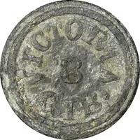 8 Centimos Victoria Club, Gibraltar