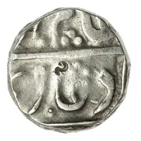 1/2 Rupee - Muhammad Akbar II of Gadwal Hyderabad Feudatory