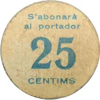25 Céntimos Bràfim