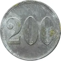 200 Pfennig - Ahlen Gewerkschaft Westfalen