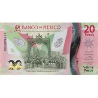 20 Pesos Independence