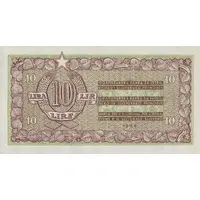10 Lira Free Territory of Trieste - zone B