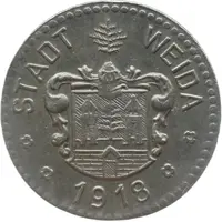 10 Pfennig - Weida