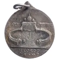 Medal - Pius XI Saint Peter`s square