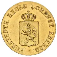 1 Pfennig - Henry LXXII Gold Pattern