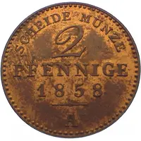 2 Pfennige - Charles Alexander