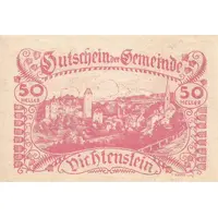 50 Heller Vichtenstein