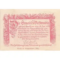 50 Heller Vichtenstein