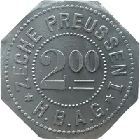 2 Mark - Lünen Zeche Preussen I H.B.A.G.
