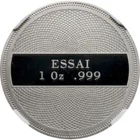 1 Dollar Fish and Coral - Palladium Essai