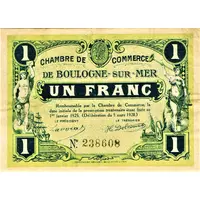 1 Franc - Chambre de Commerce de Boulogne-sur-Mer 62