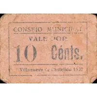 10 Céntimos Villanueva de Castellón