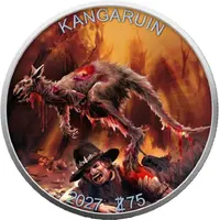 1 Ounce - 75 Zombucks Kangaruin, colorized