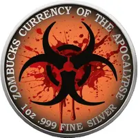 1 Ounce - 75 Zombucks Kangaruin, colorized