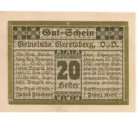 20 Heller Geretsberg