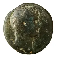 Æ24 - Hadrianus ΔΑΜΑCΚΗΝⲰΝ ΜΗΤΡΟΠΟΛEⲰC, Divus, Damascus