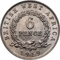 6 Pence - George V