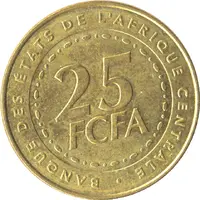 25 Francs CFA