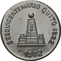 Medallion - Quito Sesquicentennial