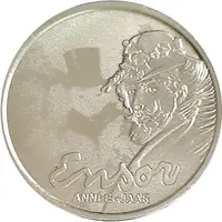 2 1/2 Euro Philippe James Ensor Year