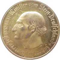 5 Millionen Mark - Westfalen Freiherr vom Stein