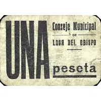 1 Peseta Losa del Obispo