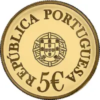 5 Euro Camilo Castelo Branco - gold