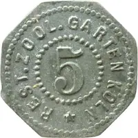 5 Pfennigs - Köln Rest. Zool. Garten