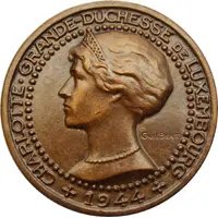 Medal - Charlotte Liberation of Luxembourg