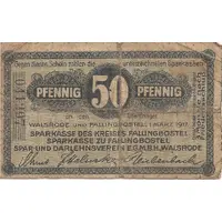 50 Pfennig Sparkasse