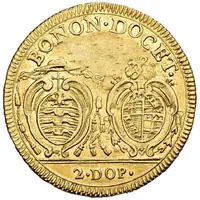 2 Doppie - Pius VI Oval shields