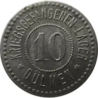 10 Pfennig - Dülmen Kriegsgefangenen-Lager