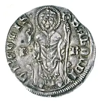 1 Grosso - Franchino I with Louis IV