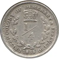 1/4 Guilder - William IV