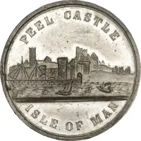Medal Peel Castle, Isle of Man