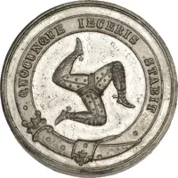 Medal Peel Castle, Isle of Man