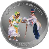 1000 Pesos Uruguayos Candombe