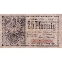 25 Pfennig
