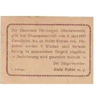 10 Heller Oberkappel