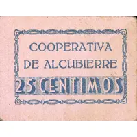 25 Céntimos Alcubierre