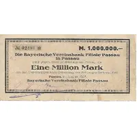 1 000 000 Mark Bayerische Vereinsbank