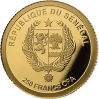 250 Francs CFA Unified Nations