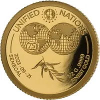 250 Francs CFA Unified Nations