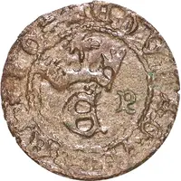 1/2 Real Preto - Duarte I 'P', Porto Mint