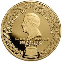 100 Dollars - Charles III Longfin Bannerfish