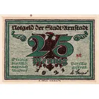 25 Pfennig Notables and Sights Series - Issue 4 - Rathaus