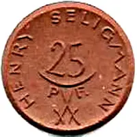 25 Pfennig - Hannover Henry Seligmann