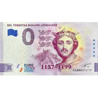 0 Euro - 825. Todestag Richard Löwenherz