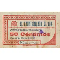 50 Céntimos Cox